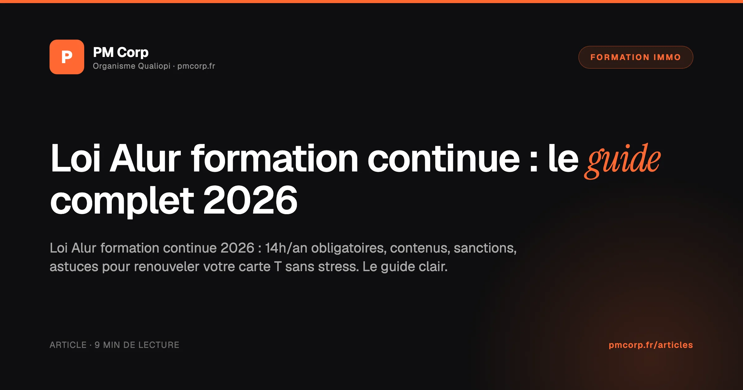Carte professionnelle T d'agent immobilier posée sur un calendrier 2026 ouvert