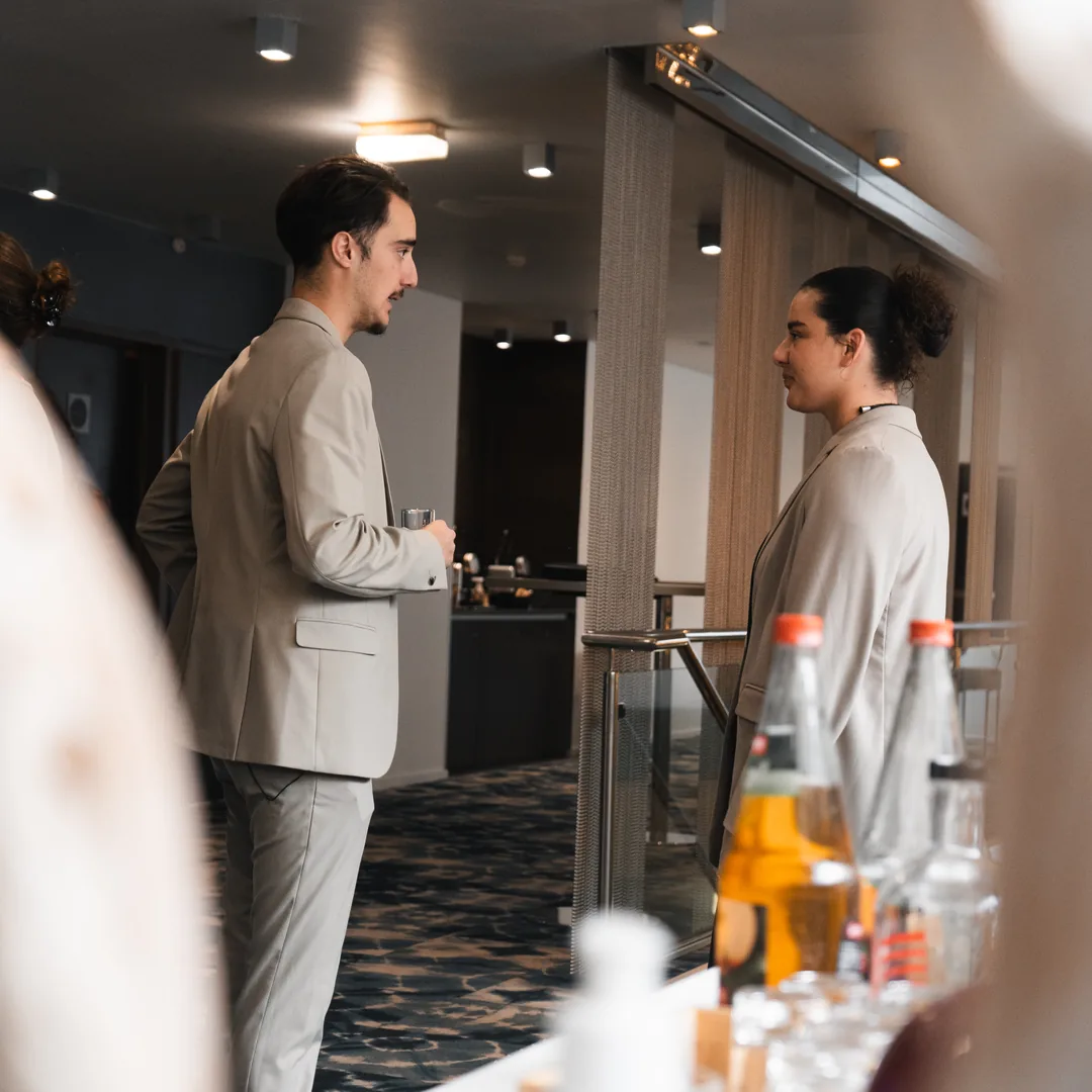 Échange professionnel entre membres PM Corp